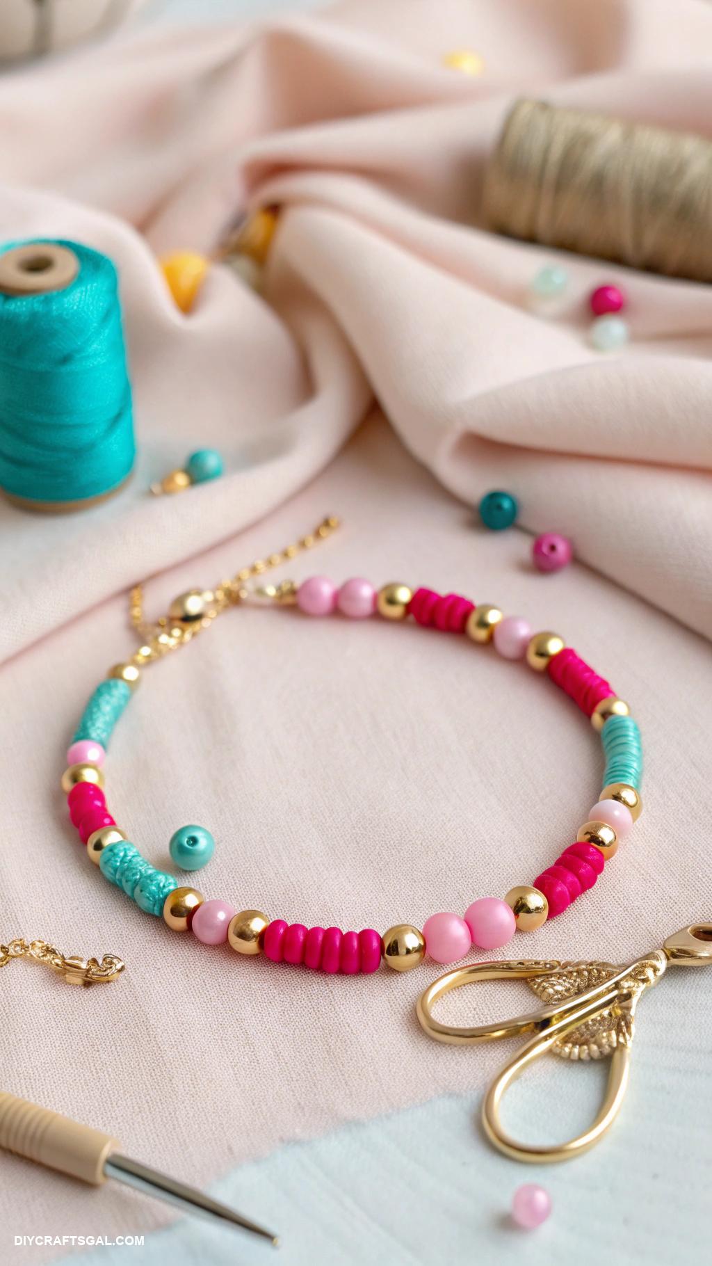 beginner diy crafts Beaded friendship bracelets