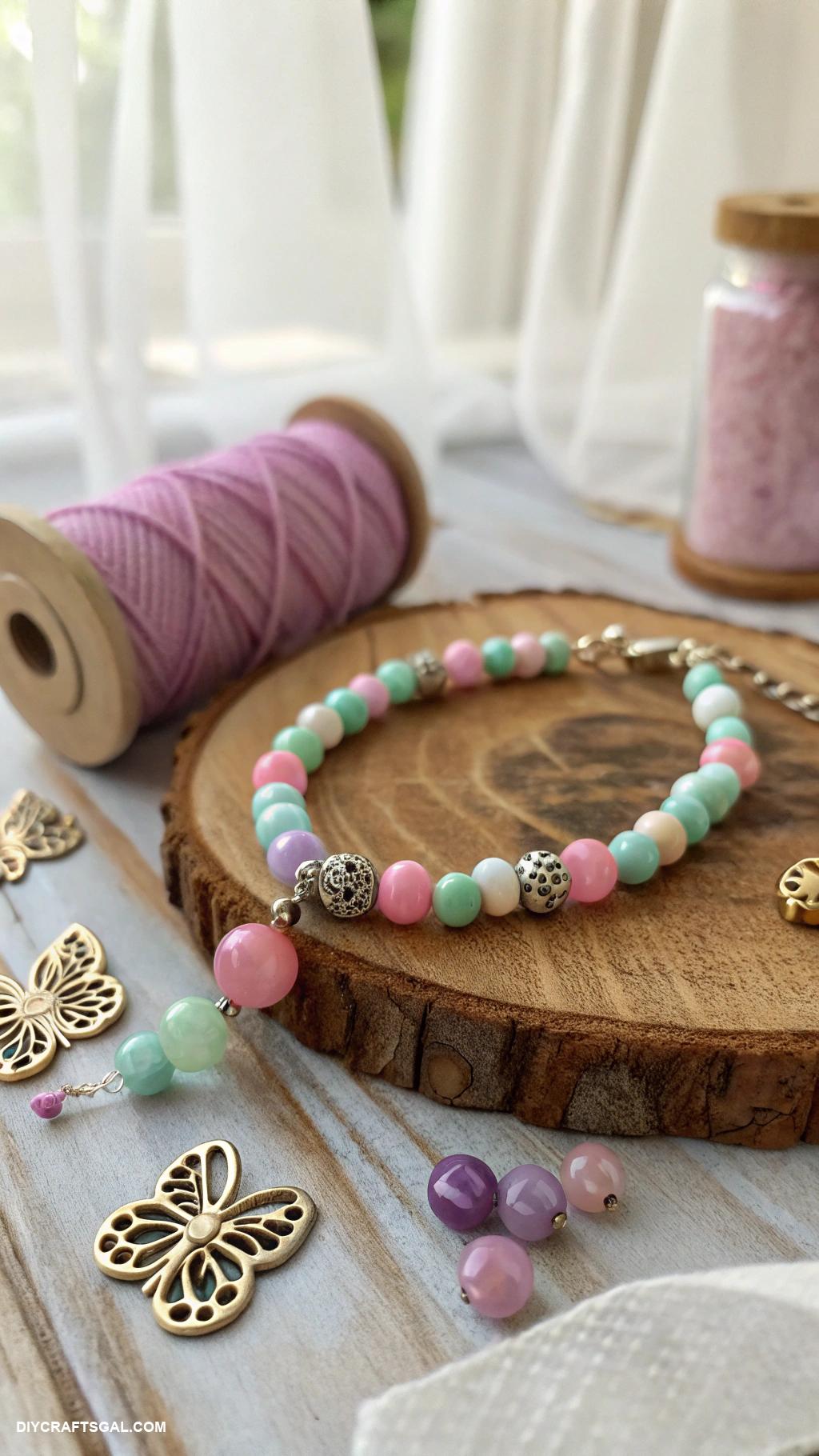 diy jewelry ideas Beaded friendship bracelets with charms