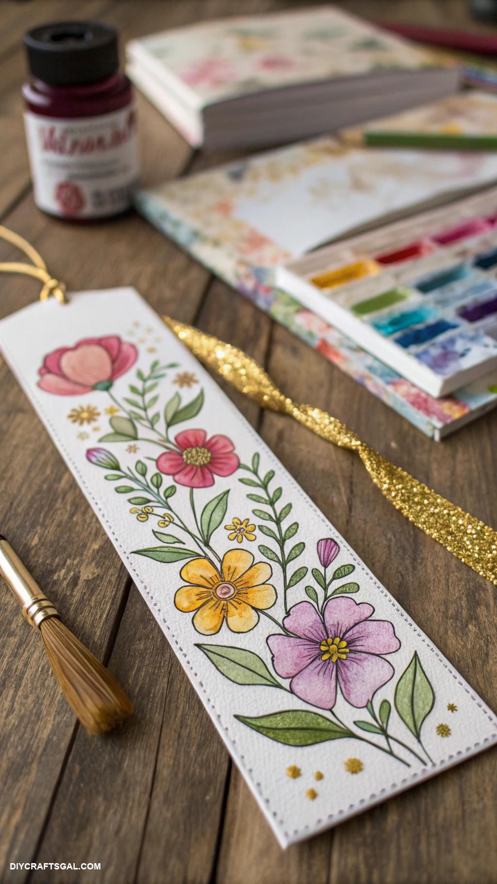 easy diy gifts Customized bookmarks with colorful designs