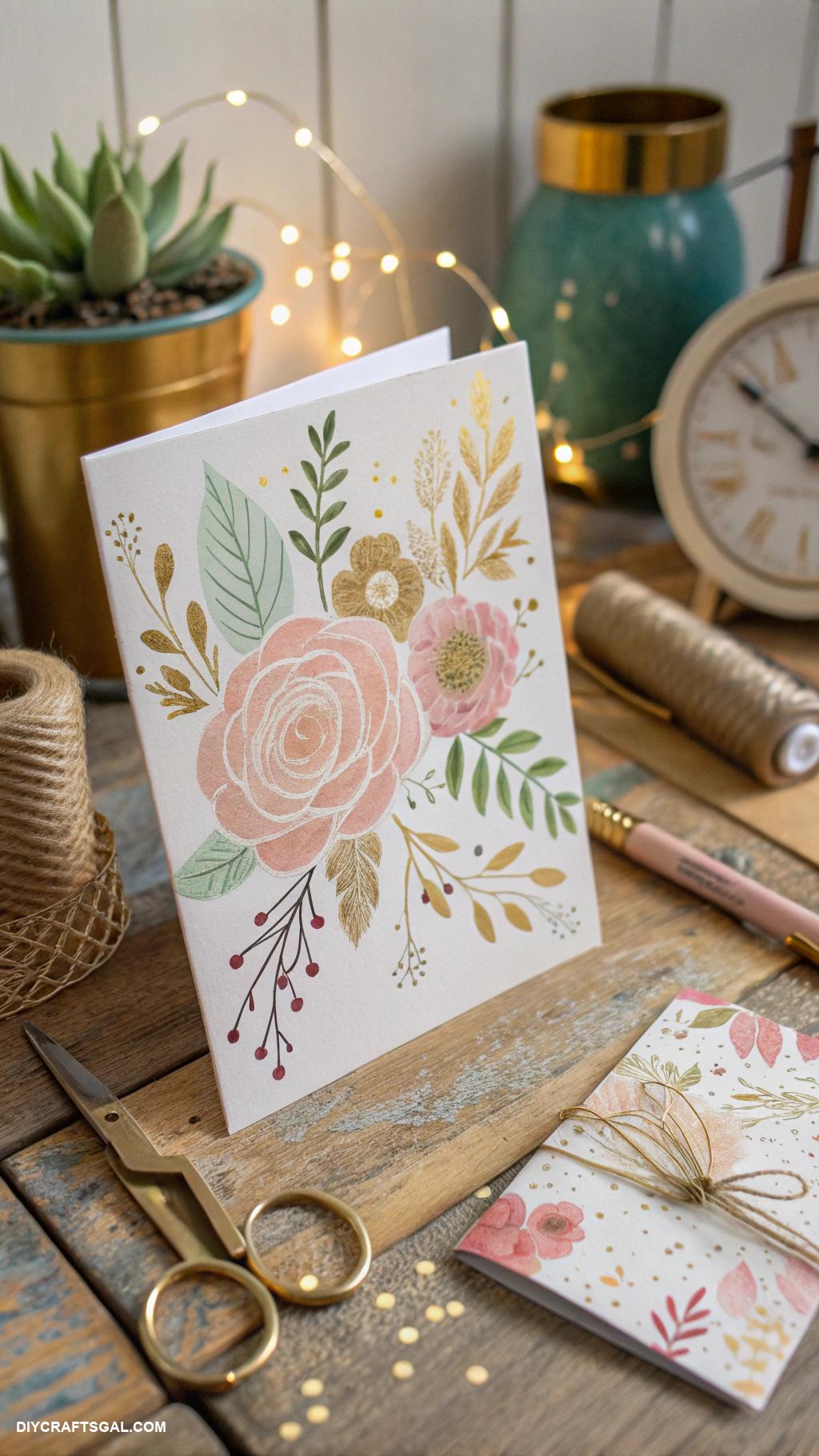 easy diy gifts Handcrafted greeting cards for special occasions