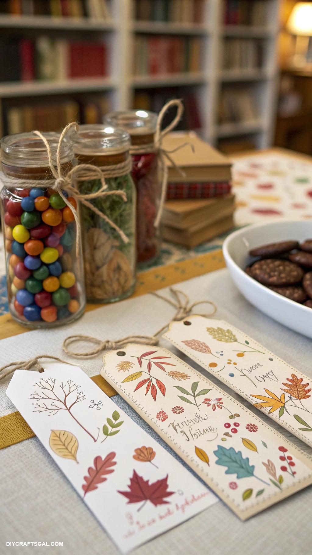 boo basket ideas Seasonal bookmarks and book lover treats