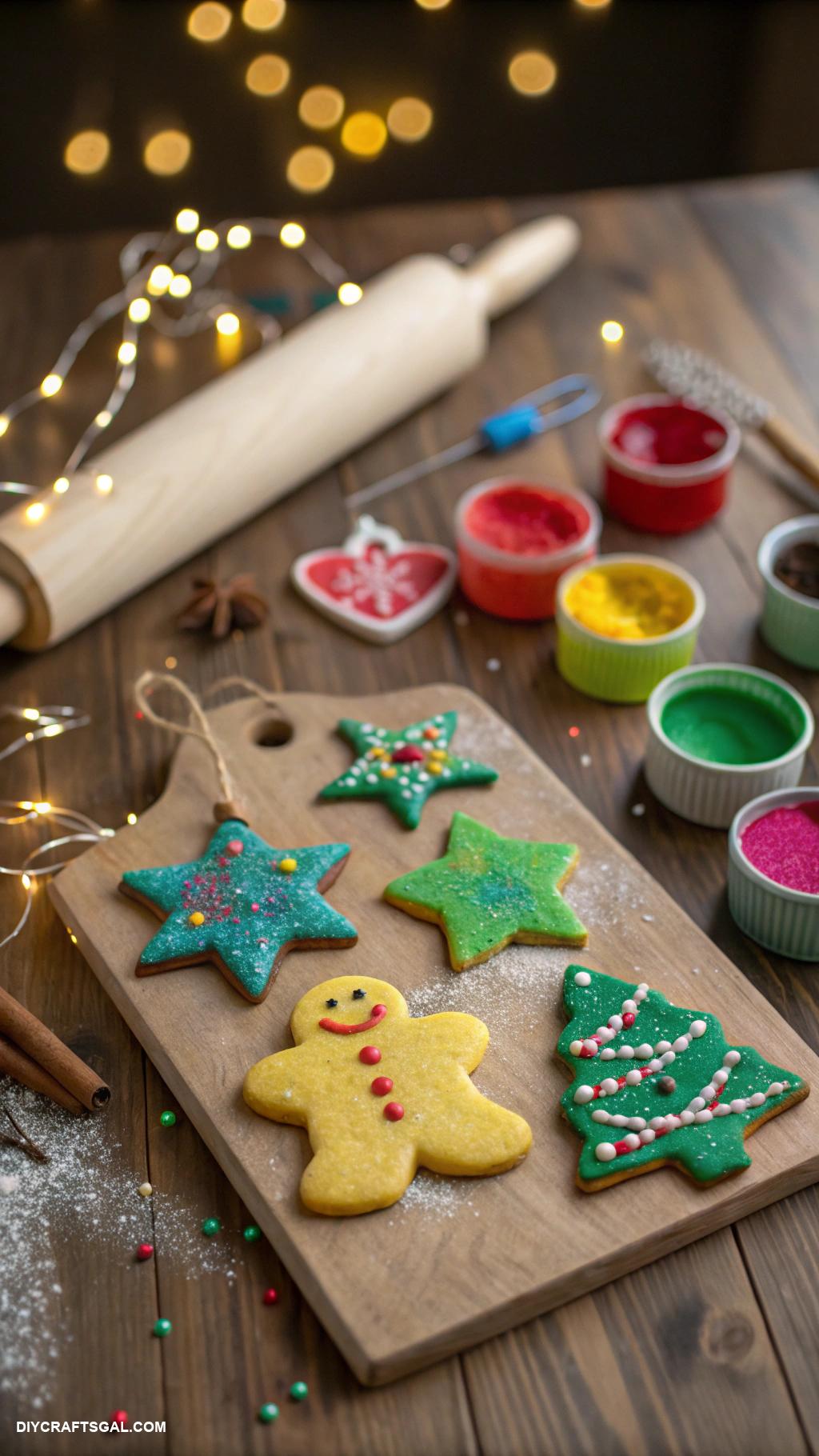 christmas crafts for kids Salt dough holiday ornaments