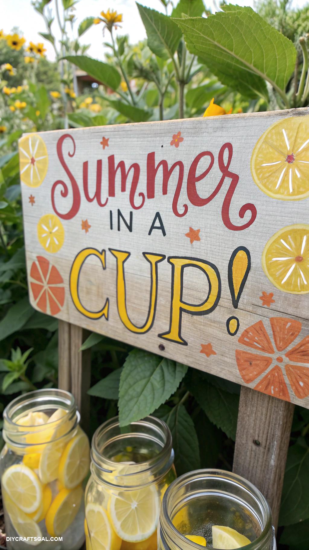 lemonade stand sign ideas Summer in a Cup
