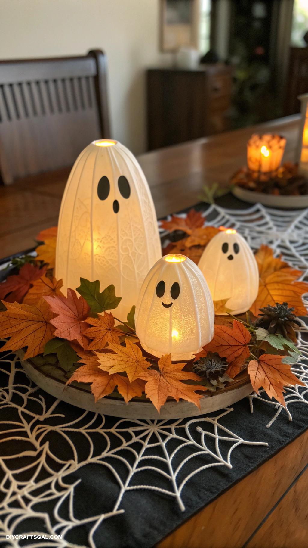 nightmare before christmas home decor Zeros ghostly lanterns for table centerpiece