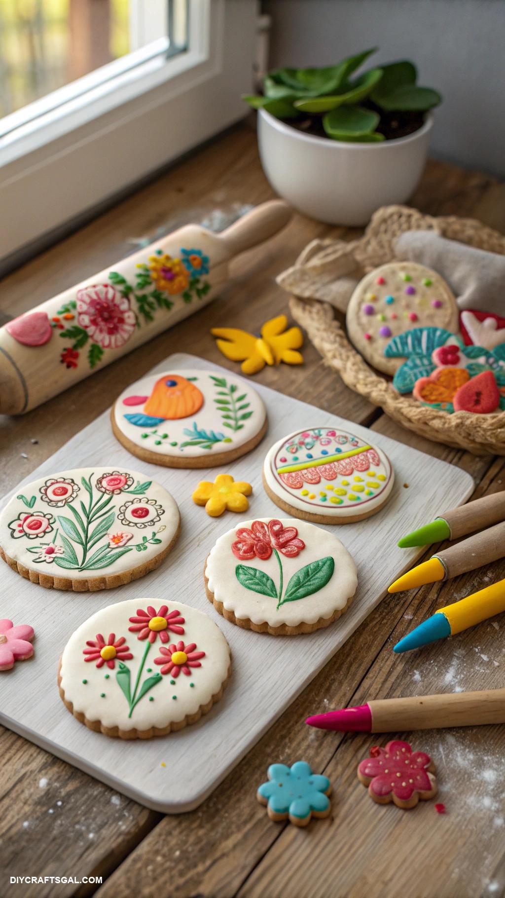 clay crafts Decorative clay magnets