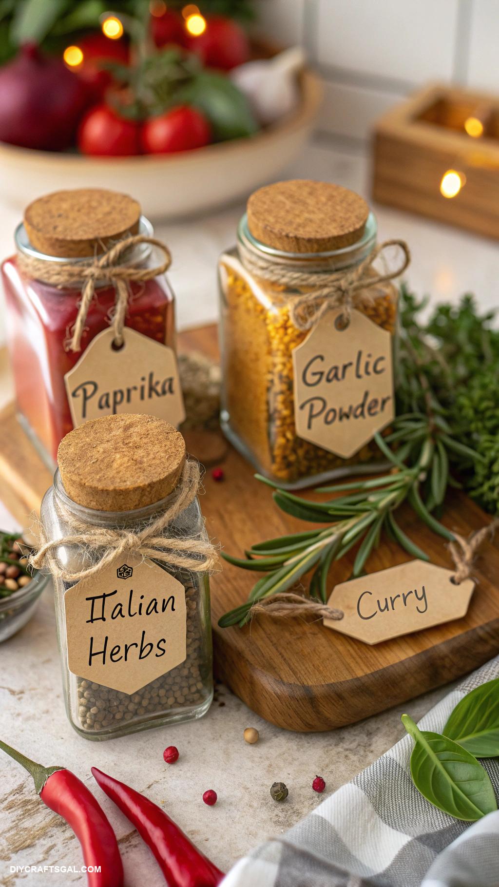 diy birthday gifts Homemade gourmet spice blend gift set