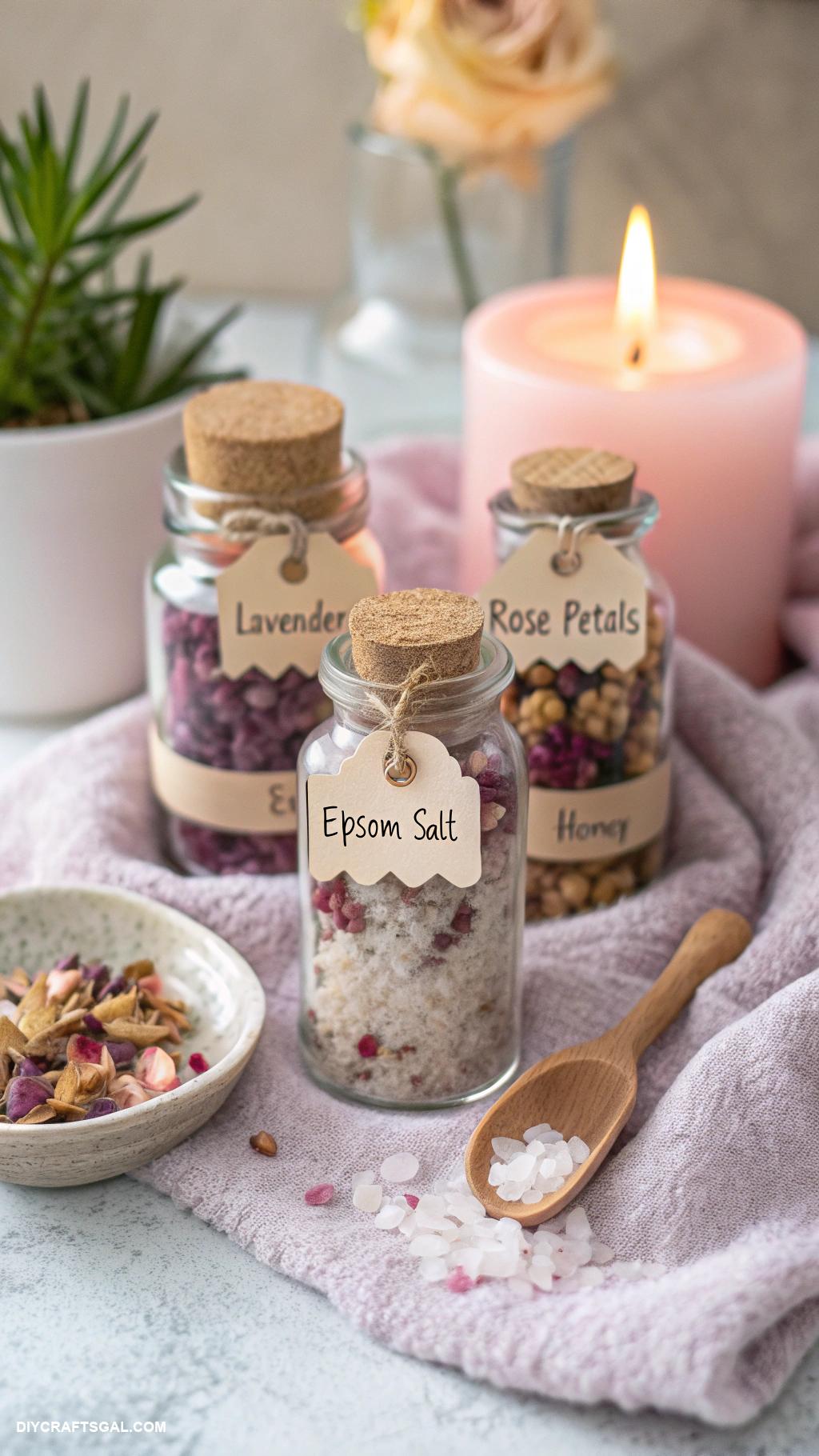 diy mothers day gift ideas Handmade spa kit with natural ingredients