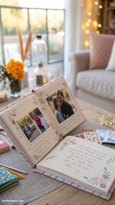 diy mothers day gift ideas Personalized photo album with handwritten notes