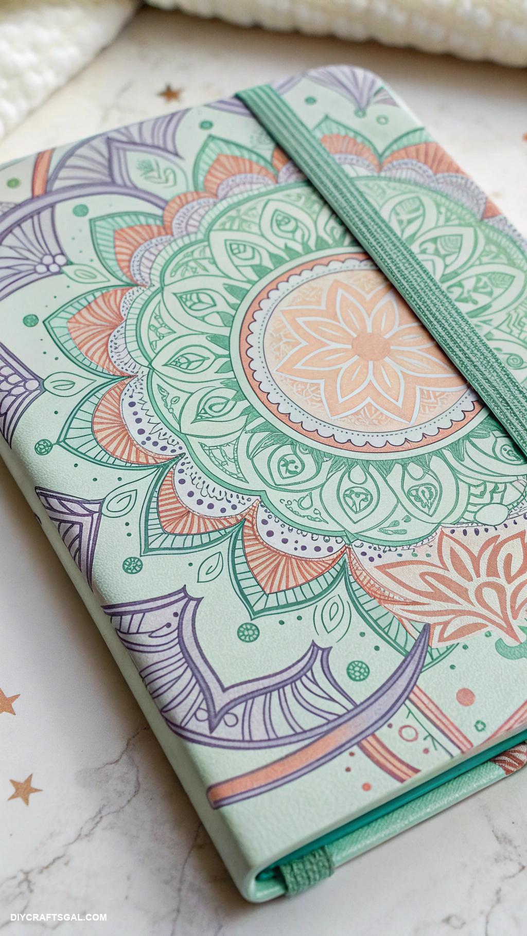 monthly journal cover ideas Mandala doodle patterns