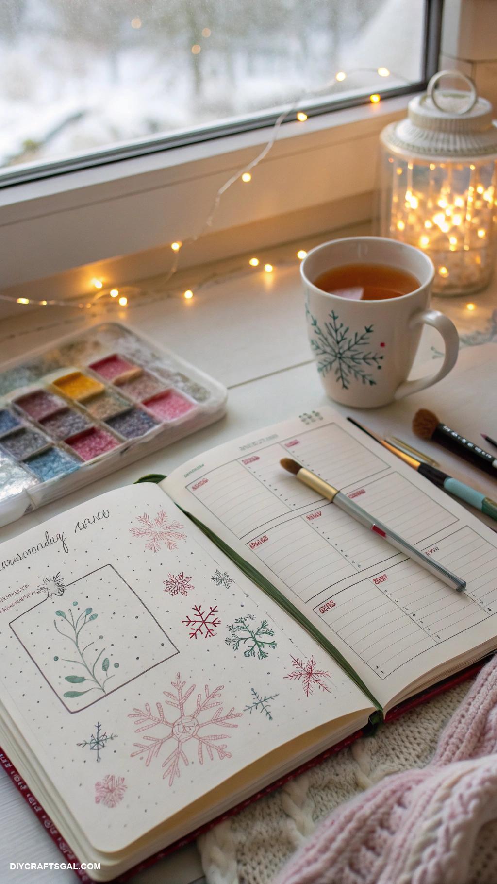 personal diary ideas Design themed entries for each month