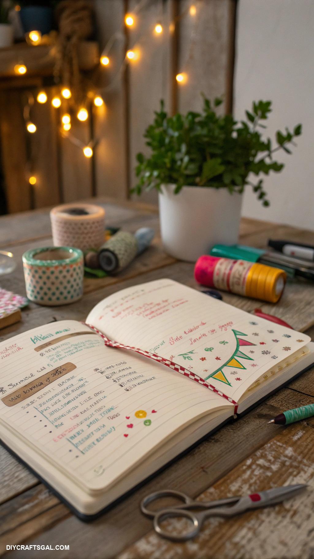 things to write in your diary