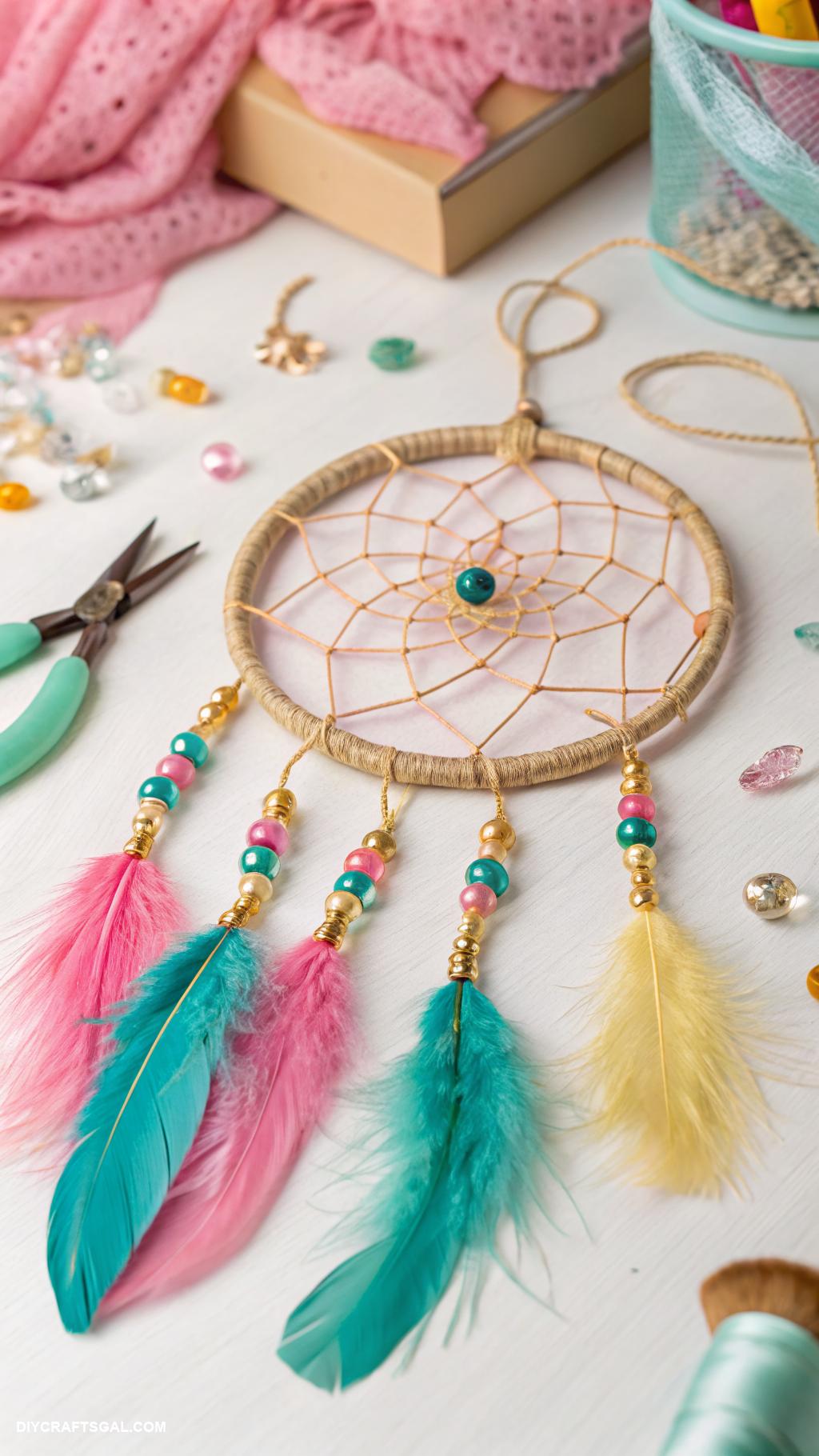 manifestation journal ideas Personalized dream catcher creation