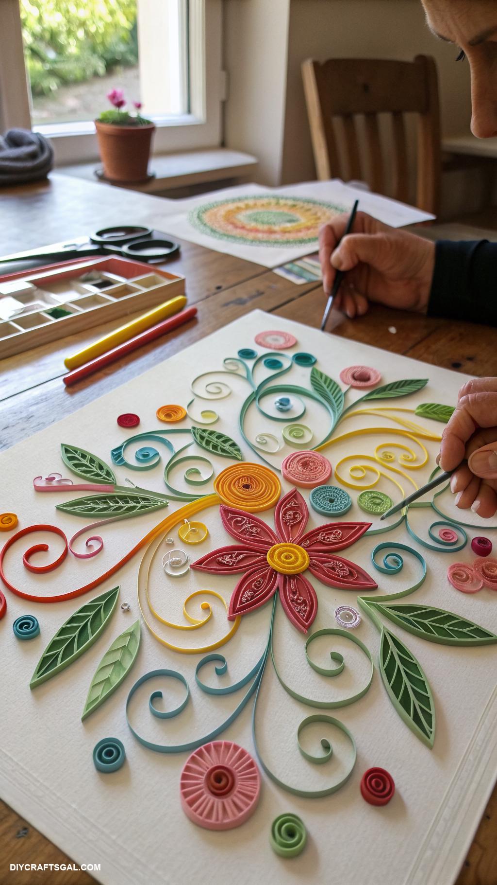 paper crafts Paper quilling designs for home decor